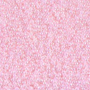Miyuki 15-517 15/0 Baby Pink Ceylon Seed Beads - 5 gm