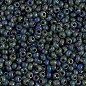 Miyuki 8-4516   8/0 Picasso Montana Matte Seed Beads - 5 or 10 gm