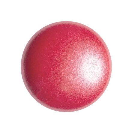 Cabochon par Puca® 18 mm Rond 03000-70499 Perle Corail Perle Tchèque - 1 Perle