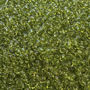 Ming Tree  11/0  Transparent Lime Green 8732SB Seed Beads - 5 or 10 gm