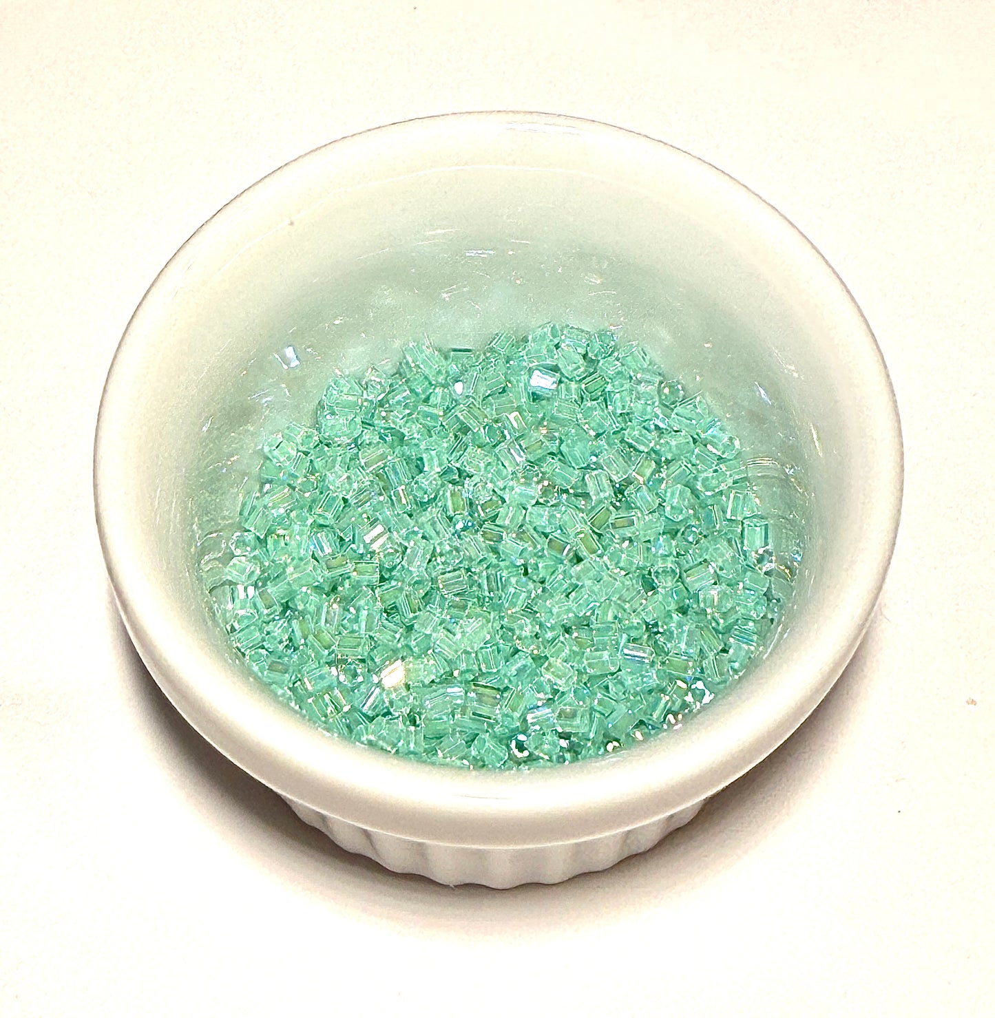 Miyuki 11C-2780  Two Cut 11/0  Light Fern Lined Crystal AB Hex Seed Beads - 5 or 10 gm