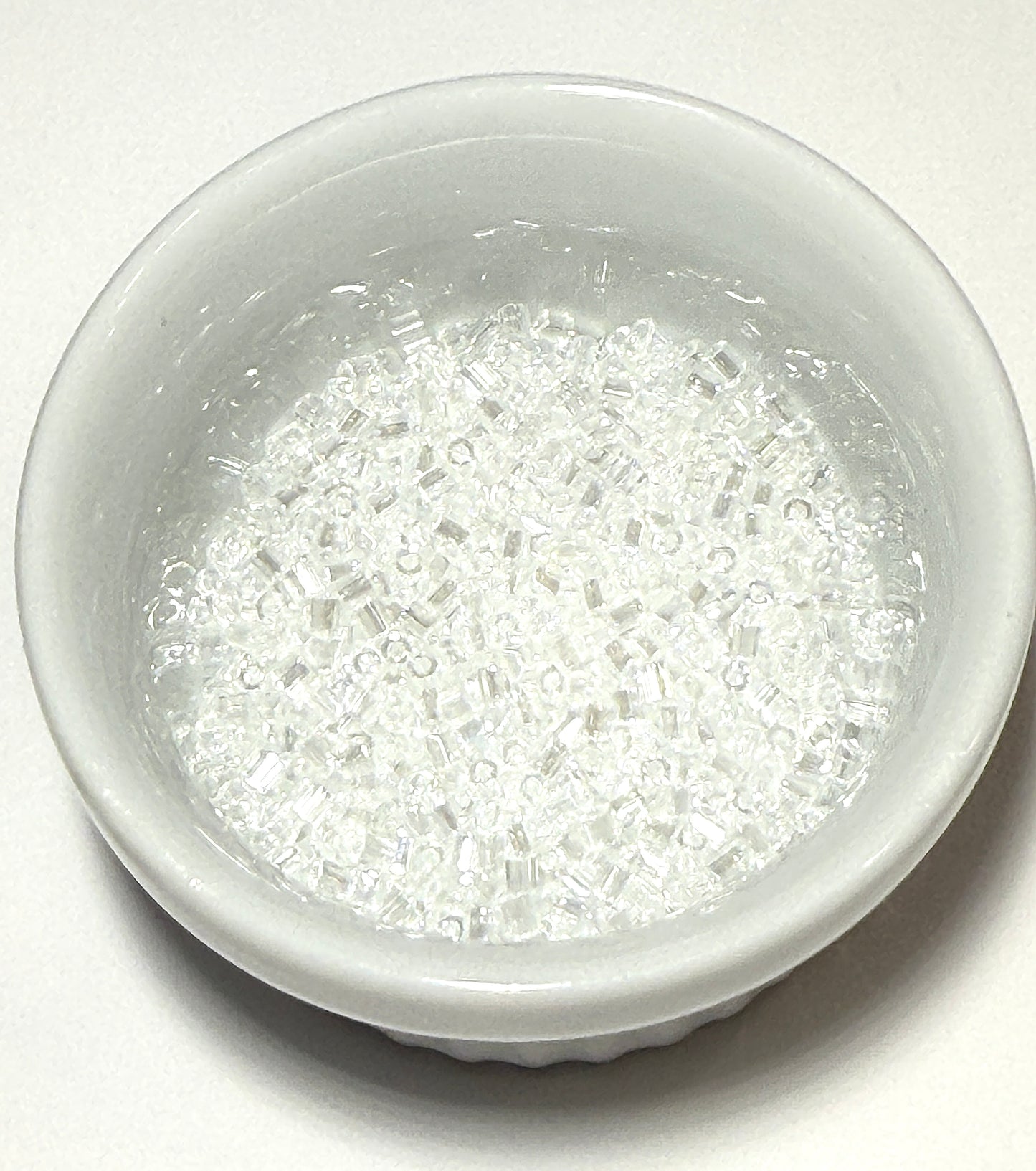 Miyuki 11C-141  Two Cut 11/0  Transparent Crystal Hex Seed Beads - 5 or 10 gm