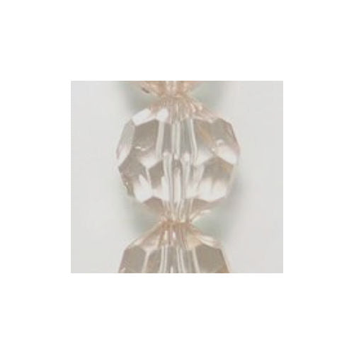 18 mm Transparent Very Light Amber Faceted Round Acrylic Beads for Kids / Crafts - 5 Beads (Copy)