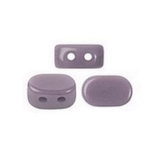 Lipsi® par Puca® 23030 Améthyste Opaque 4 x 7 mm Perles en Verre Tchèque 2 Trous - 30 Perles
