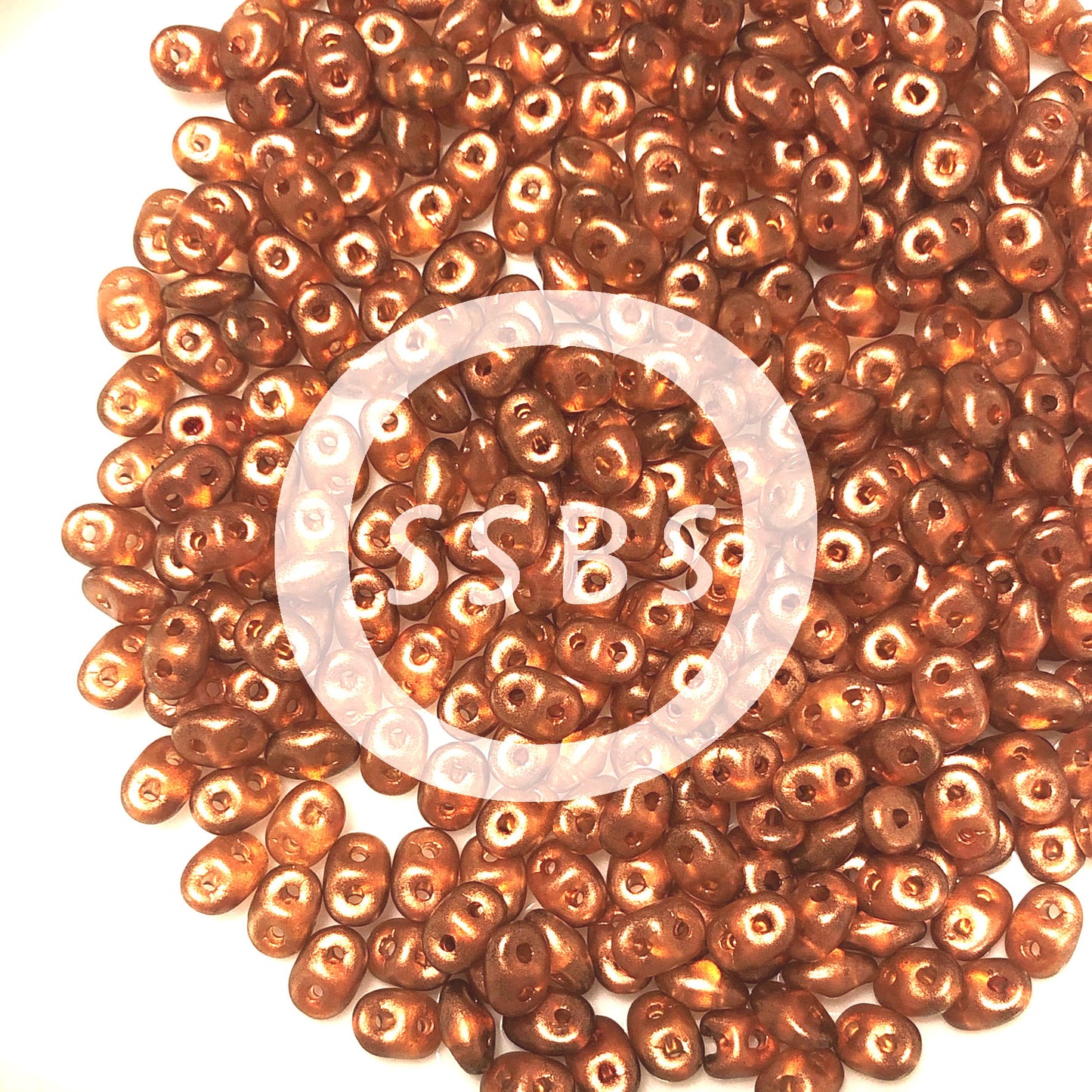 Matubo Superduo 2,5 x 5 mm 00030-29252 Perles Halo Tangerine - 5 ou 10 g