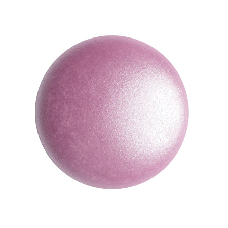 Cabochon par Puca® 18 mm Rond 03000-70022 Perle Tchèque Rose Perle - 1 Perle