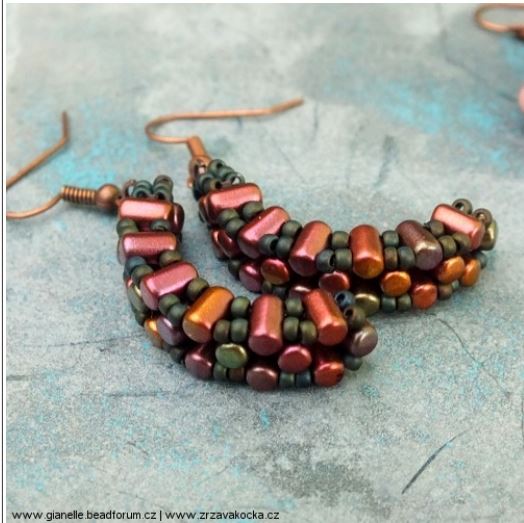 Arc Earrings Free Digital Download Beading Pattern/Tutorial/Instructions/How To (DO NOT ADD TO CART - Click on Link on Pattern Page)