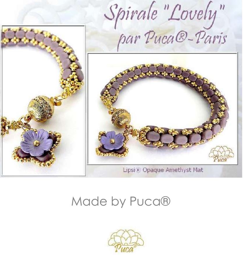 Spiral "Lovely"© Bracelet par Puca®