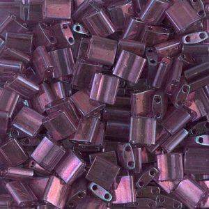 Miyuki Tila TL-316 5 x 5 mm světle ametystové zlaté lesklé korálky - 5 nebo 10 g