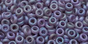 TOHO TD-8-635F - 8/0 matně fialové zlaté demi korálky, 5 g