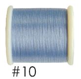 Fil de nylon pour perles Miyuki - Bleu clair MBT-10, 330dtex - 55 yards