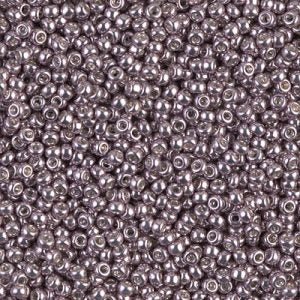 Miyuki 11-1062D 11/0 Perles de graines de lilas poussiéreuses galvanisées - 5 ou 10 g