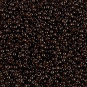 Miyuki 11-135   11/0 Transparent Root Beer Seed Beads - 5 or 10 gm
