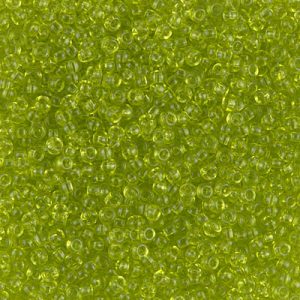 Miyuki 11-143 11/0 Perles de graines de chartreuse transparentes - 5 ou 10 g