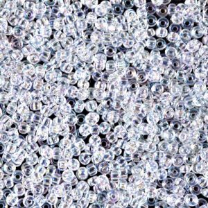 Miyuki 11-250 11/0 Perles de rocaille Crystal AB - 5 ou 10 g