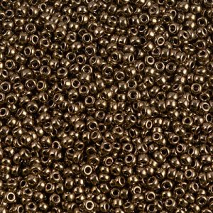 Miyuki 11-457 11/0 Perles de graines en bronze foncé métallisé - 5 ou 10 g
