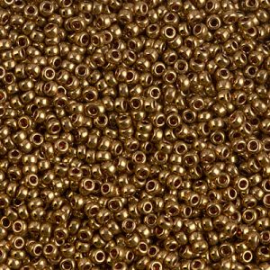 Miyuki 11-457L 11/0 Bronze clair métallisé (comme DB 22L) Perles de rocaille - 5 ou 10 g