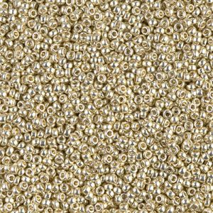 Miyuki 15-4201  15/0 Duracoat Galvanized Silver Seed Beads - 5 or 10 gm