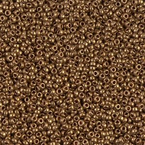 Miyuki 15-457L 15/0 Perles de graines en bronze clair métallisé - 1, 2 ou 5 g