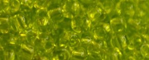 TOHO TR-8-4 8/0 Perles de graines vert lime transparentes, 5 ou 10 grammes