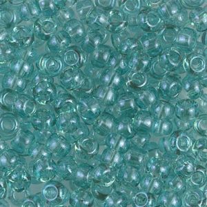 Miyuki 6-2445  # 6/0 Transparent Sea Foam Luster Seed Beads - 5 or 10 gm