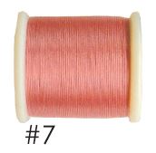 Fil de nylon pour perles Miyuki - Rose MBT-07, 330dtex - 55 yards