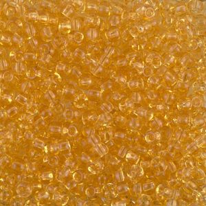 Miyuki 8-132 8/0 Perles de graines de topaze claire transparentes - 5 ou 10 g