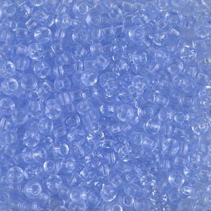 Miyuki 8-159L 8/0 Transparentní světle chrpově modré rokajlové perličky, 5 nebo 10 g