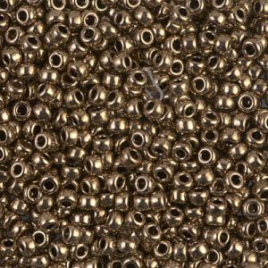 Miyuki 8-457 8/0 Perles de graines en bronze foncé métallisé - 5 ou 10 g