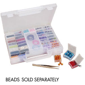 Bead Organizer Carry Case, 55-Piece Set