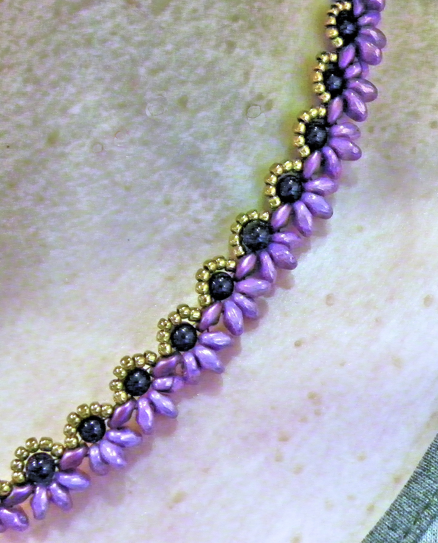 Bordeaux Bronze Necklace and Earrings Set PDF Tutorial/Pattern