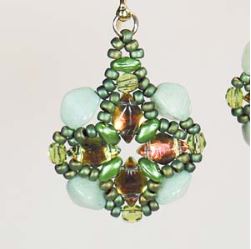 Compass Earrings Free Digital Download Beading Pattern/Tutorial/Instructions/How To (DO NOT ADD TO CART - Click on Link on Pattern Page)