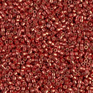 Miyuki Delica DB1838 11/0 Duracoat Galvanized Berry Cylinder/Tube Beads – 5 nebo 10 g