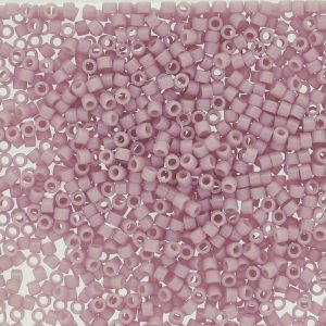 Miyuki Delica DB2361 11/0 Duracoat Opaque Soft Pink Cylinder/Tube Beads, 5 nebo 10 gm
