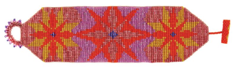 Fire Bracelet Free Digital Download Beading Pattern/Tutorial/Instructions/How To (DO NOT ADD TO CART - Click on Link on Pattern Page)