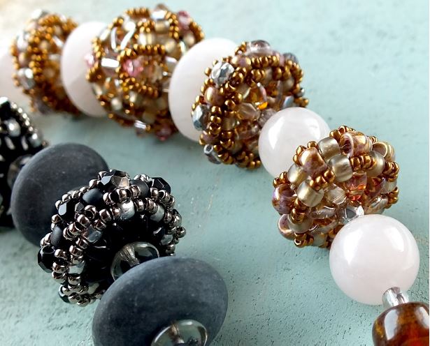 Náhrdelník Fulvia Zdarma digitální ke stažení vzor korálků/návod/návod/jak na to (klikněte na odkaz níže)