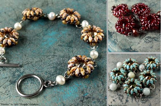 Gemma Bracelet Free Digital Download Beading Pattern/Tutorial/Instructions/How To (DO NOT ADD TO CART - Click on Link on Pattern Page)