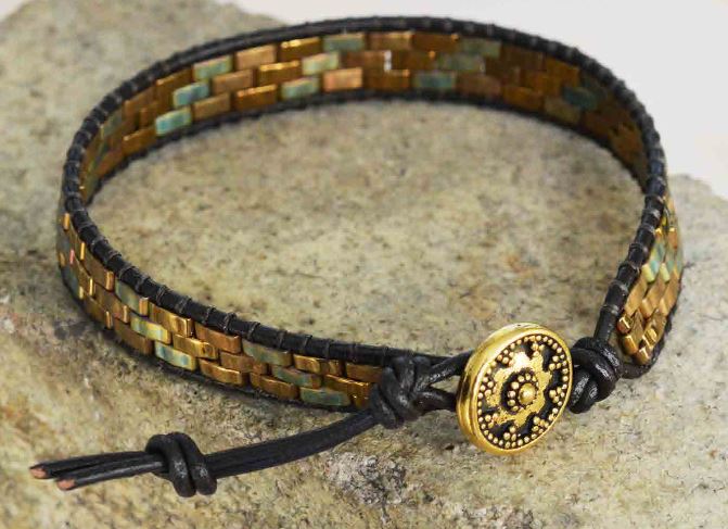 Half Tila Bracelet Free Digital Download Beading Pattern/Tutorial/Instructions/How To (DO NOT ADD TO CART - Click on Link on Pattern Page)