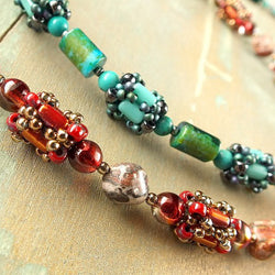 Little Lanterns Beaded Bead Téléchargement numérique gratuit Modèle de perles/Tutoriel/Instructions/Comment (Cliquez sur le lien ci-dessous)