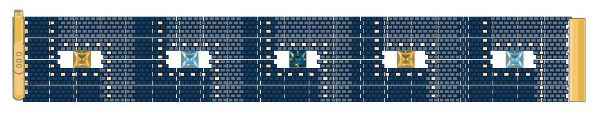 Indigo Bracelet Free Digital Download Beading Pattern/Tutorial/Instructions/How To (DO NOT ADD TO CART - Click on Link on Pattern Page)