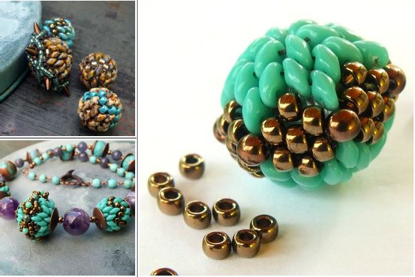 Grande perle perlée Téléchargement numérique gratuit Modèle de perles/Tutoriel/Instructions/Comment (Cliquez sur le lien ci-dessous)