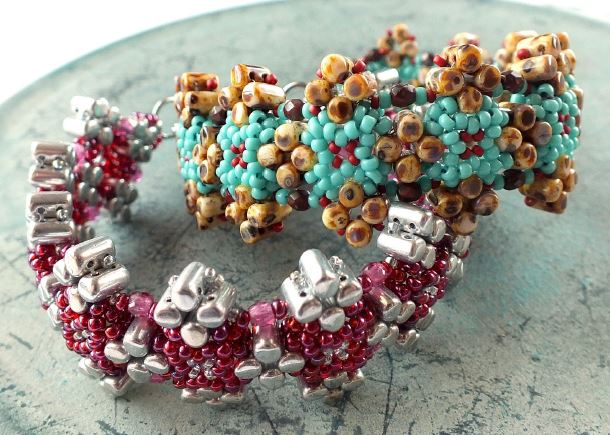 Leda Bracelet Free Digital Download Beading Pattern/Tutorial/Instructions/How To (DO NOT ADD TO CART - Click on Link on Pattern Page)