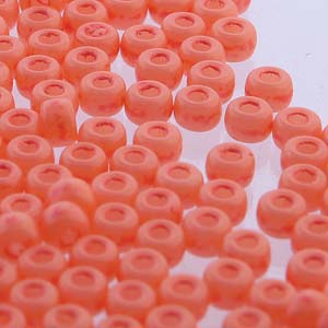 Matubo Czech 02010-24507 - 8/0 Perles de graines de cantaloup Tutti Frutti - 5 ou 10 g