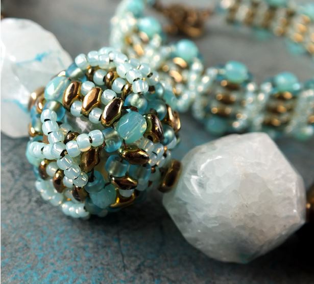 Art Déco Beaded Bead Téléchargement numérique gratuit Modèle de perles/Tutoriel/Instructions/Comment (Cliquez sur le lien ci-dessous)