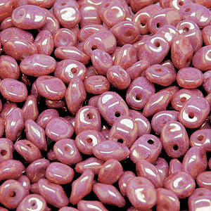 Matubo Superuno 2,5 x 5 mm 03000-14497 Chalk Ruby Luster - 5 nebo 10 g