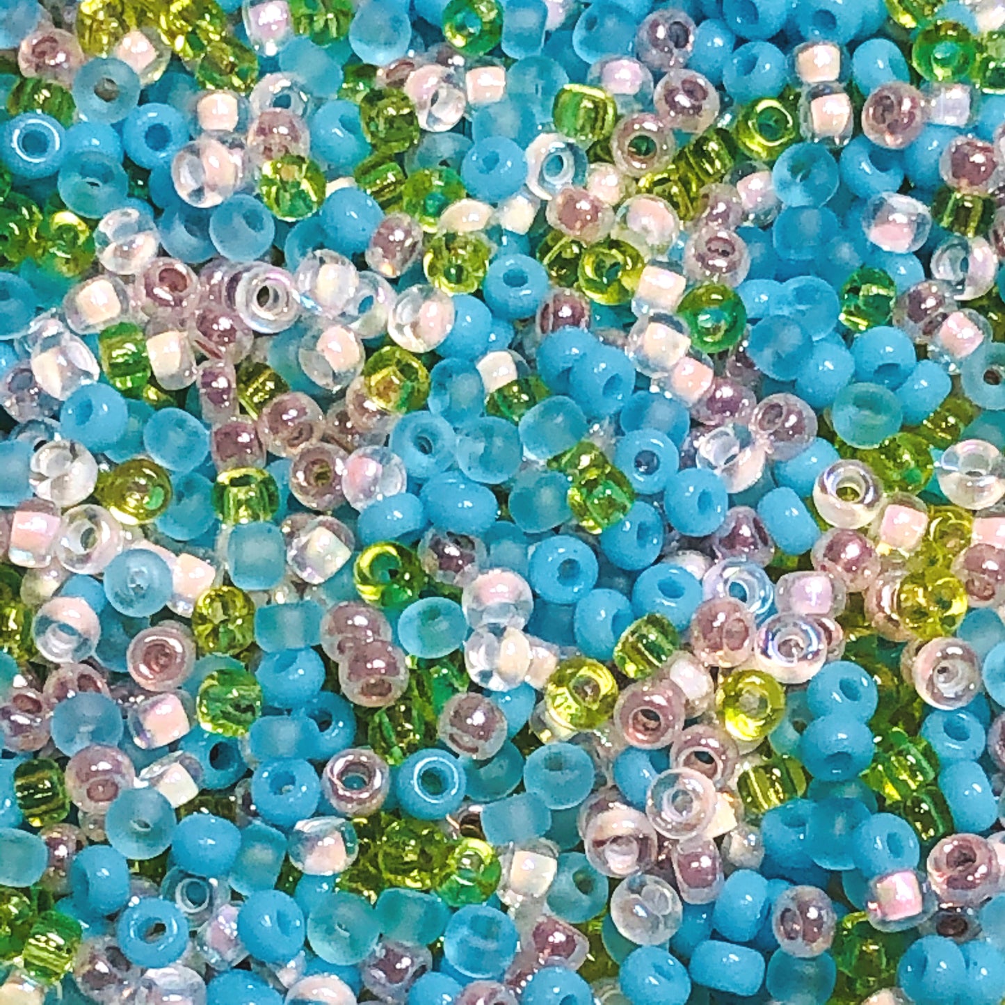 Miyuki 11-MIX08 11/0 Perles de rocaille Serenity Mix - 5 ou 10 g