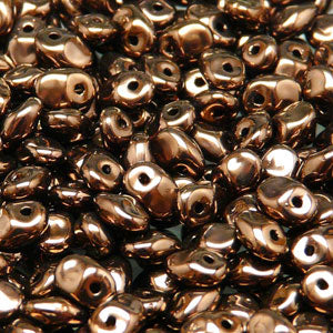 Matubo Superuno 2,5 x 5 mm 23980-14415 Jet Bronze Beads - 5 nebo 10 g