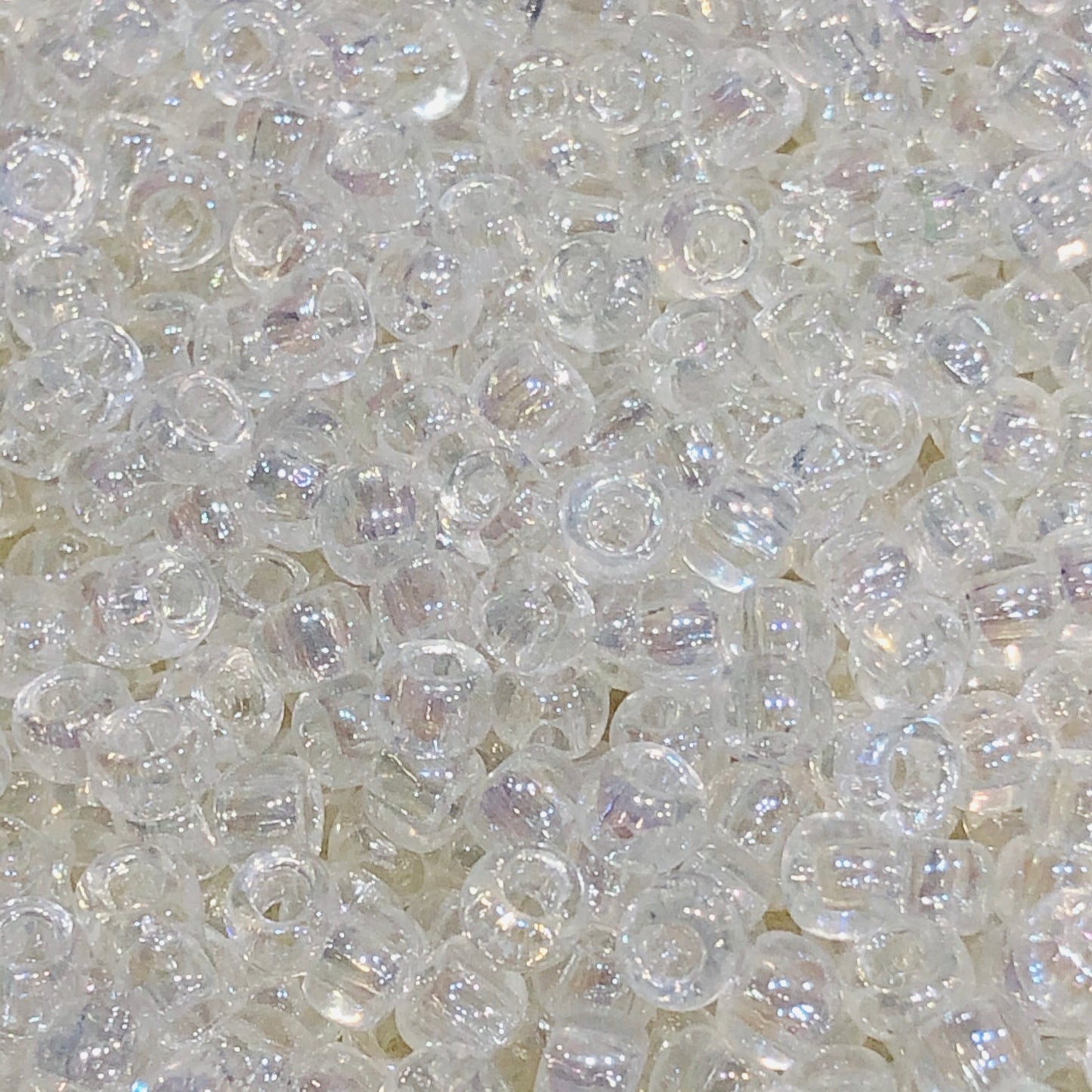 TOHO TR-6-161 6/0 křišťálové průhledné duhové perličky, 5 nebo 10 g