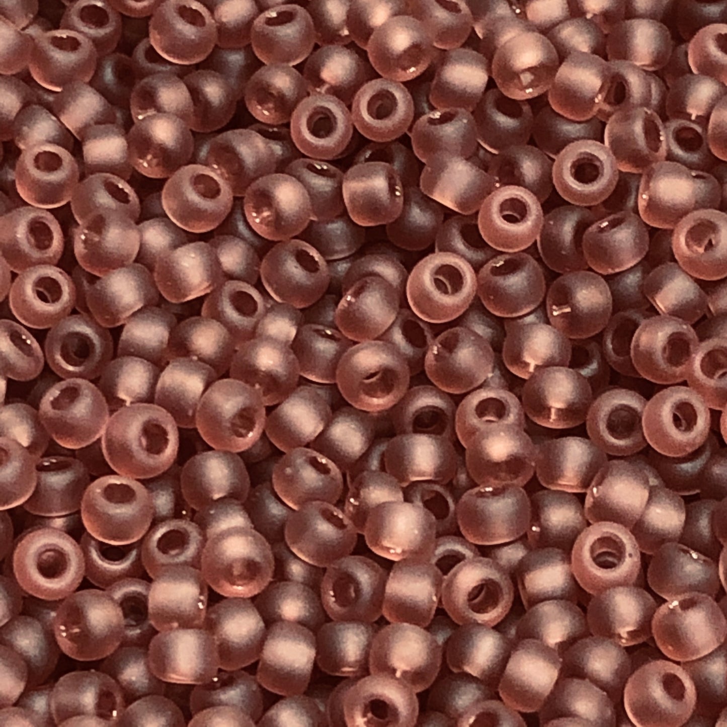 TOHO TR-8-6BF 8/0 Perles de rocaille mates transparentes améthyste, 5 ou 10 grammes