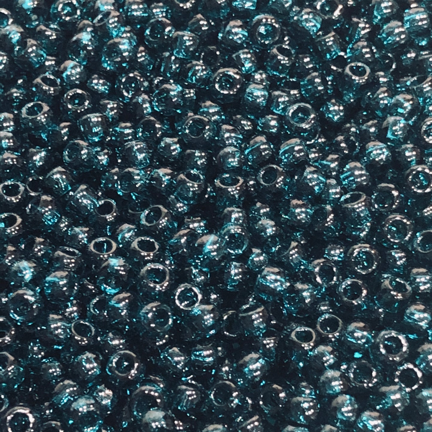 TOHO TR-8-7BD 8/0 Perles de rocaille en zircon bleu transparent - 5 ou 10 grammes